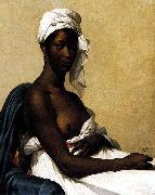 Marie-Guillemine Benoist Portrait of a Negress oil painting on canvas
